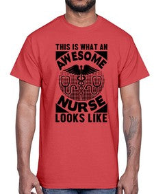 This is what an Style 1549#- nurse- Cotton Tee