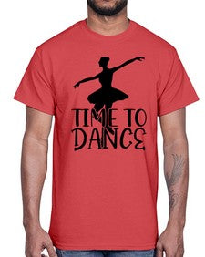 Time to dance 201#- ballet- Cotton Tee