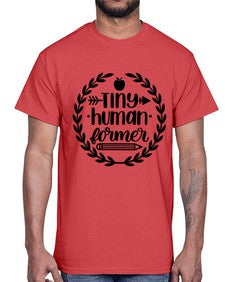 Tiny Human Former Style 1570#- teacher- Cotton Tee