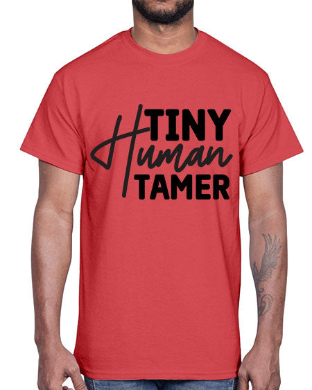 Tiny Human Tamer 466#- kids- Cotton Tee