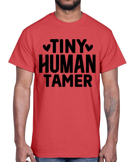 Tiny Human Tamer 468#- kids- Cotton Tee
