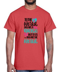 To The World You Style Style 1577#- nurse- Cotton Tee