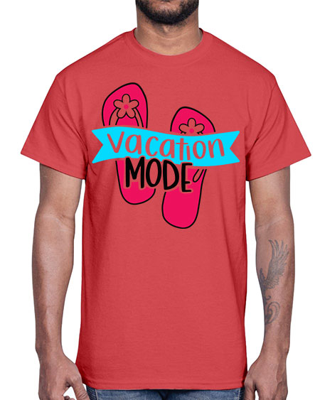 Vacation Mode Style 8#- summer- Cotton Tee