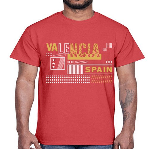 Valencia 2045#- cities- Cotton Tee