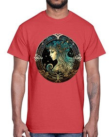 Virgo 526#- virgo- Cotton Tee