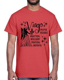 Virgo 527#- virgo- Cotton Tee