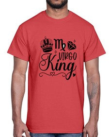 Virgo king 537#- virgo- Cotton Tee