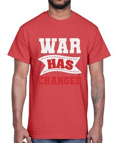 War has changed 52#- video games- Cotton Tee