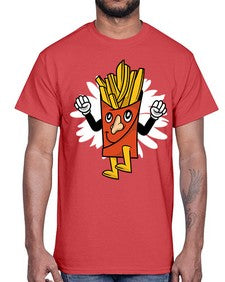 Weekend is near 265#- cartoon general- Cotton Tee