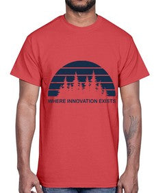 Where Innovation Exist 3#- internet- Cotton Tee