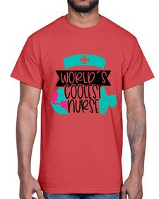 Worlds Coolest Nurse Style Style 1659#- nurse- Cotton Tee