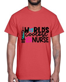 Worlds Coolest Nurse Style Style 1660#- nurse- Cotton Tee