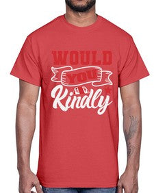 Would you kindly 55#- video games- Cotton Tee