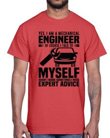 Yes I Am A Mechanical Style 1671#- engineer- Cotton Tee