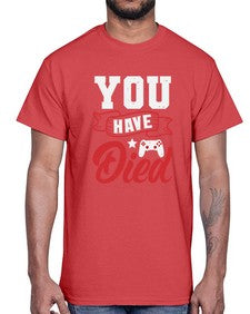 You Have Died 57#- video games- Cotton Tee