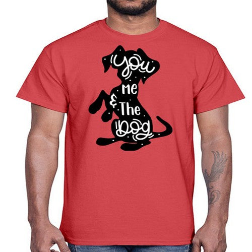 You Me The Dogs Style 4#- dogs- Cotton Tee