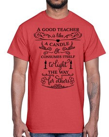 a good teacher 1#- teacher- Cotton Tee