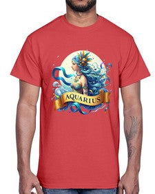aquarius 84#- aquarius- Cotton Tee