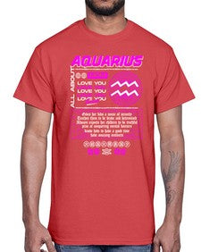 aquarius 86#- aquarius- Cotton Tee