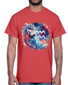 aquarius 90#- aquarius- Cotton Tee
