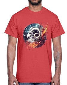 aries 124#- aries- Cotton Tee
