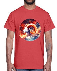 aries 128#- aries- Cotton Tee