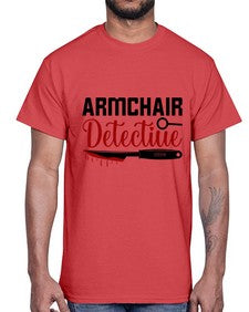 armchair detectiue 237#- true crime- Cotton Tee