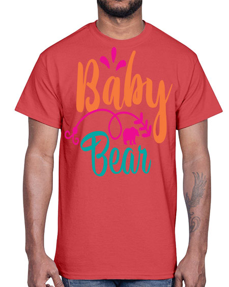 baby bear 11#- bears - animals- Cotton Tee