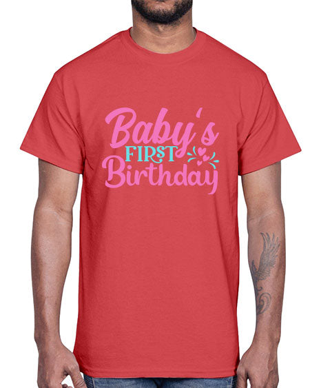 babys first birthday Style 34#- baby- Cotton Tee