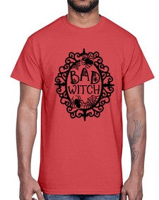 bad witch 52#- witch- Cotton Tee
