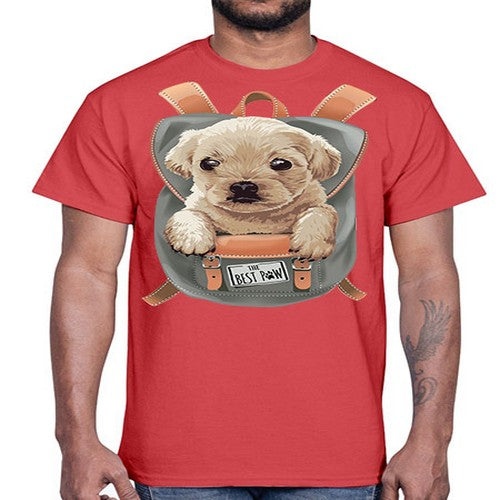 bag pag dog 47#- dogs- Cotton Tee
