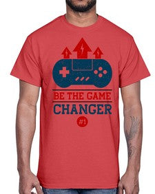 be the game changer 62#- video games- Cotton Tee