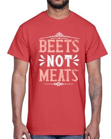 beets not meats 52#- vegan- Cotton Tee
