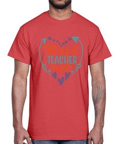 blessed teacherrr 634#- teacher- Cotton Tee