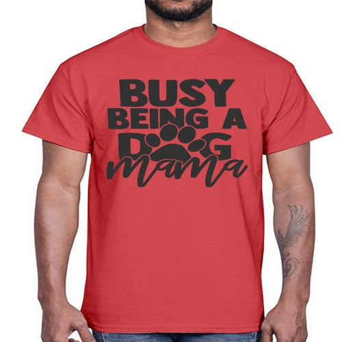 busybeingadogmama 68#- dogs- Cotton Tee