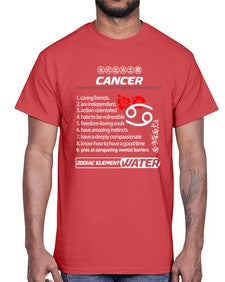 cancer 175#- cancer- Cotton Tee