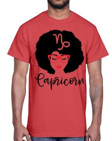 capricorn 199#- capricorn- Cotton Tee