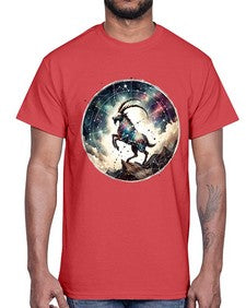 capricorn 202#- capricorn- Cotton Tee