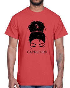 capricorn 204#- capricorn- Cotton Tee