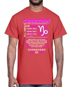 capricorn 208#- capricorn- Cotton Tee