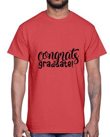 congrats graduate 39#- graduation- Cotton Tee