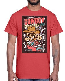 cowboy crunchies 345#- western- Cotton Tee