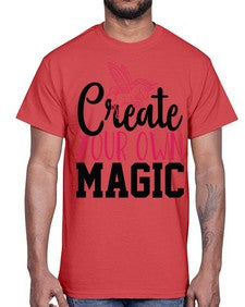 create your own magic 87#- unicorn- Cotton Tee