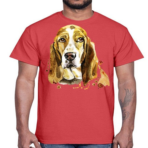 dog 107#- dogs- Cotton Tee