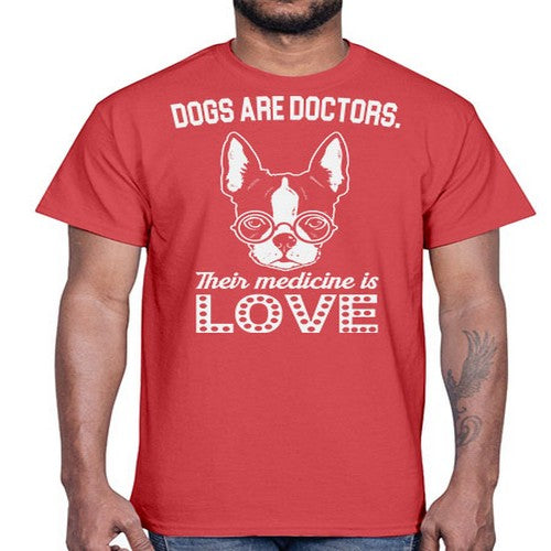 dog 116#- dogs- Cotton Tee