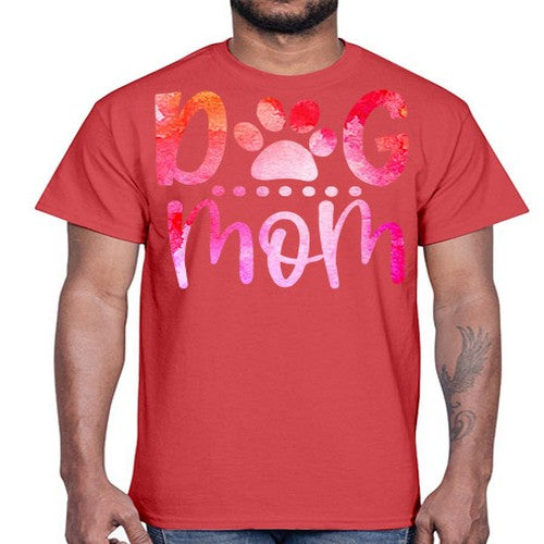 dog mom 86#- dogs- Cotton Tee