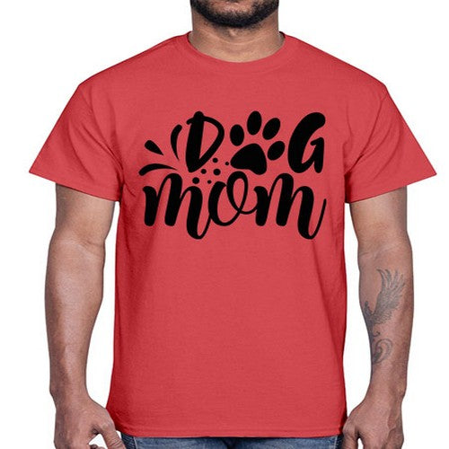 dog mom Style 96#- dogs- Cotton Tee