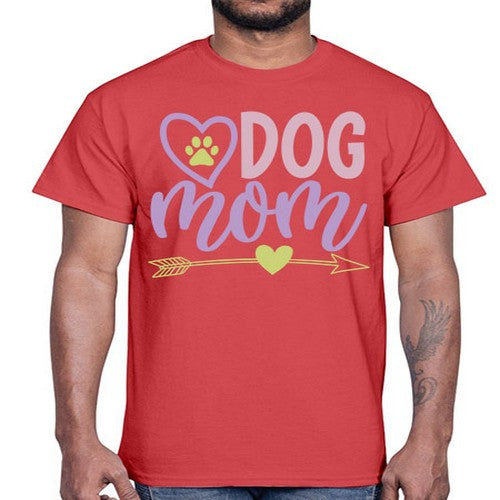 dog mom copy 85#- dogs- Cotton Tee