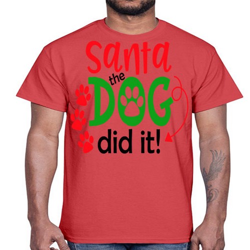 dogdidit 121#- dogs- Cotton Tee