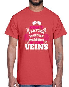 dont flatter yourself Style 716#- nurse- Cotton Tee